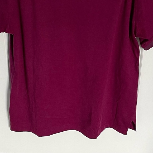 Robert Graham Men's Purple Red Lucifer Short Sleeve Knit Polo Shirt 35493 - Picture 11 of 15